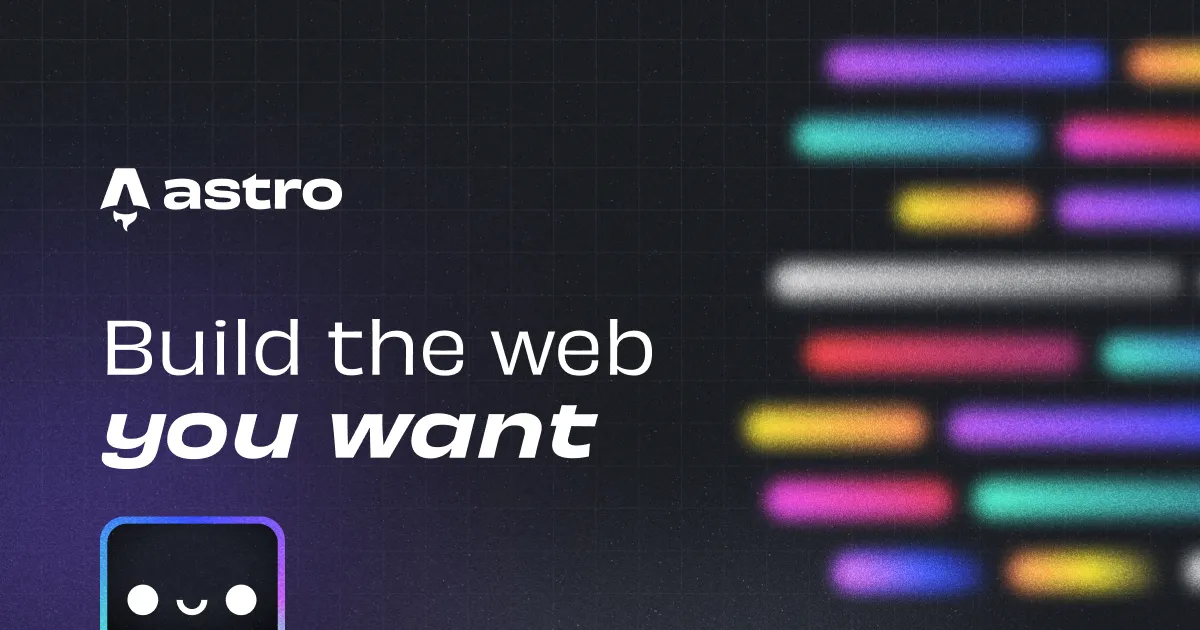 Astro — modern web framework